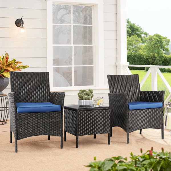 Red Barrel Studio® Rori Polyethylene (PE) Wicker 2 Person Seating